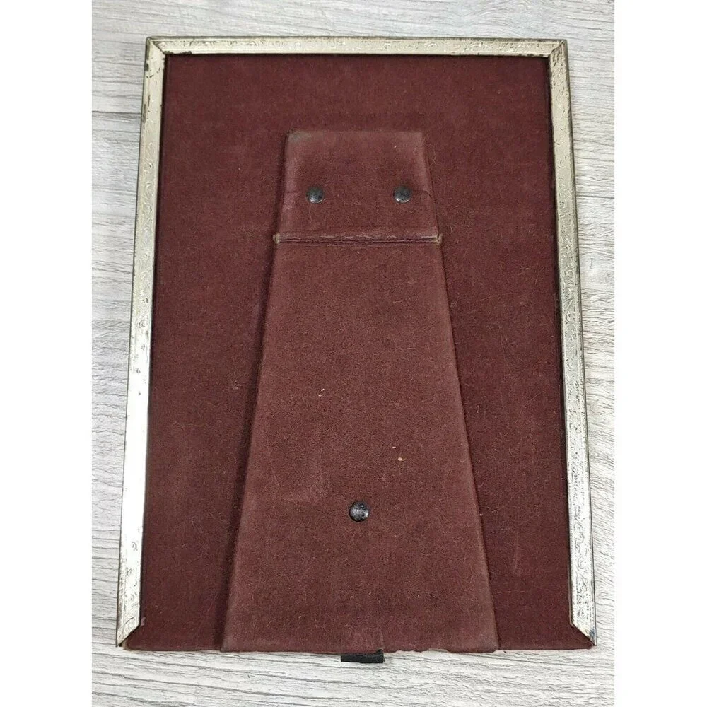 VTG Reliance Industries 411 Beige Free Standing Hanging Art Deco Picture Frame